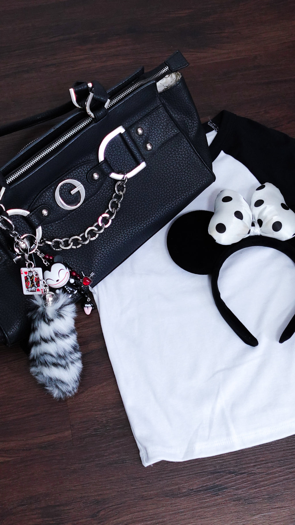 Vampire Teddy Keychain