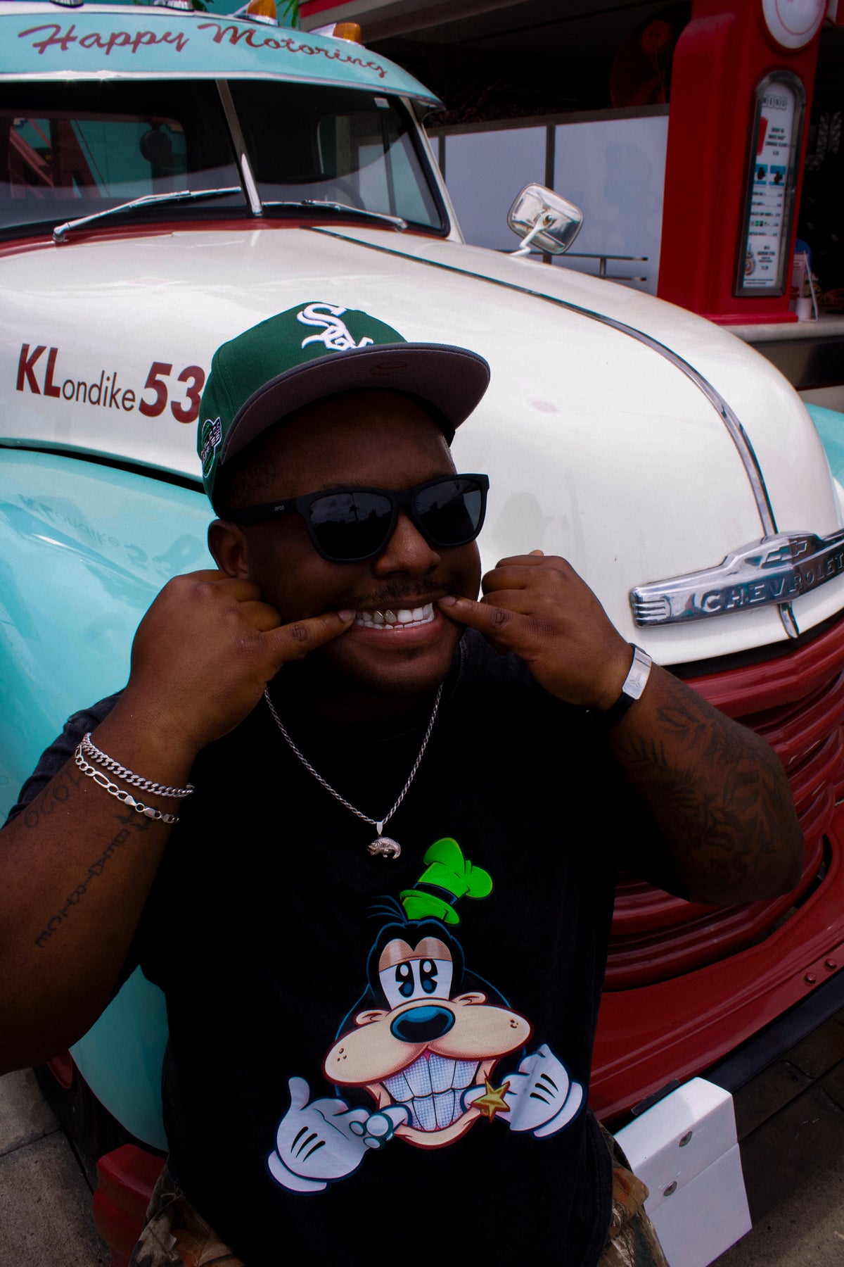 Gleeful Goofy Tee