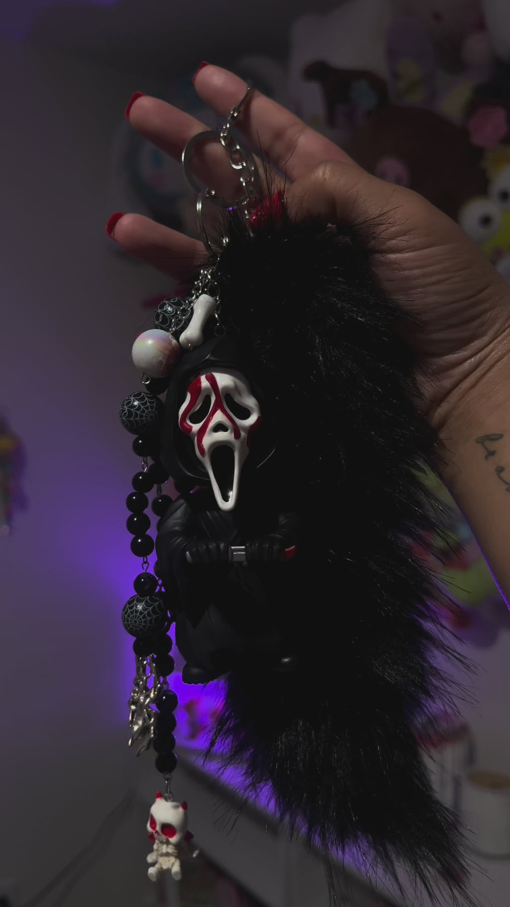 Ghostface Keychain
